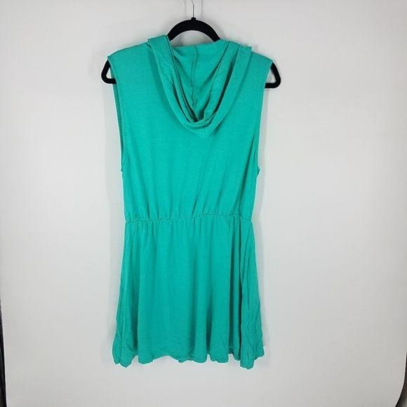 Pink Lotus Womens Hooded Wrap Tunic Vest Large - Picture 4 of 6